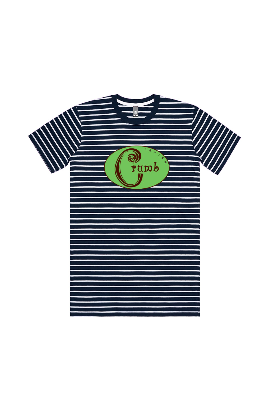 Navy White Stripe T-Shirt