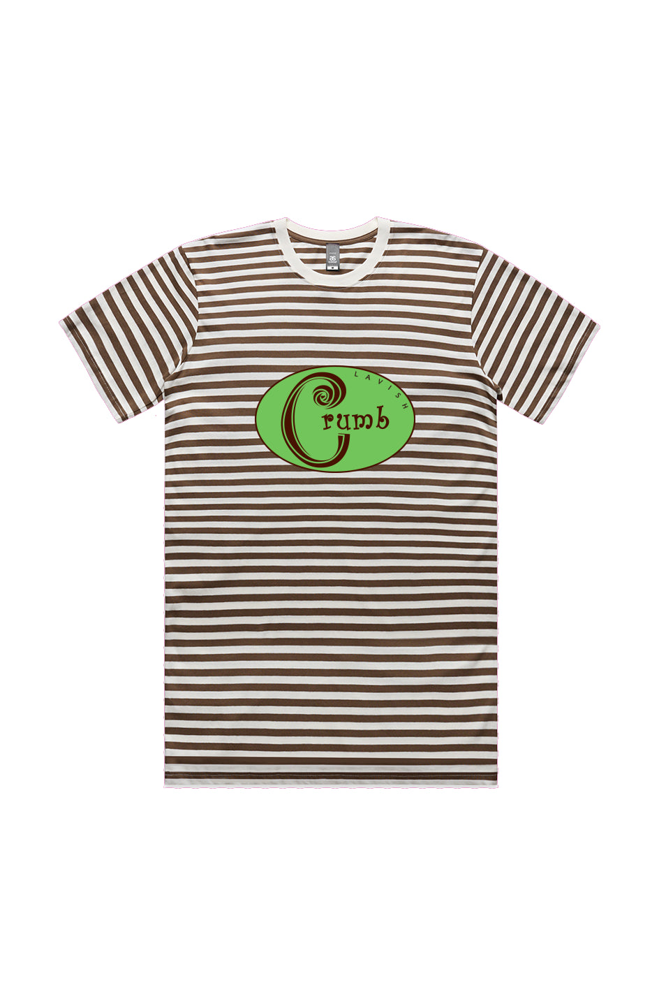 Natural Walnut Stripe T-Shirt 